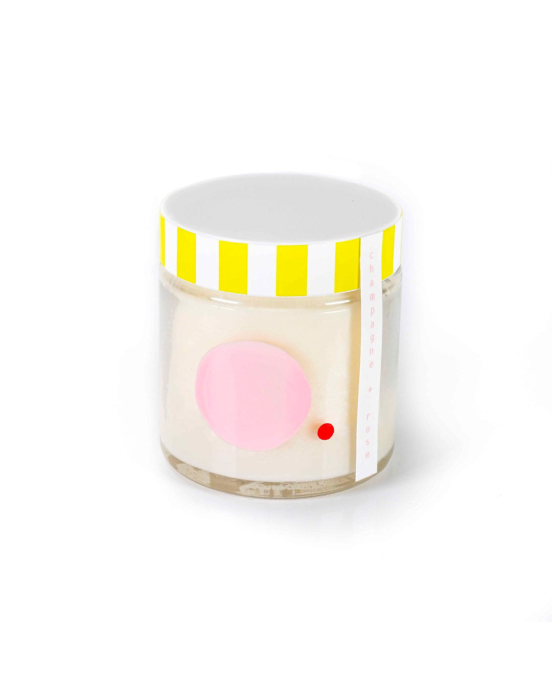 Gelateria candle: Champagne + rose