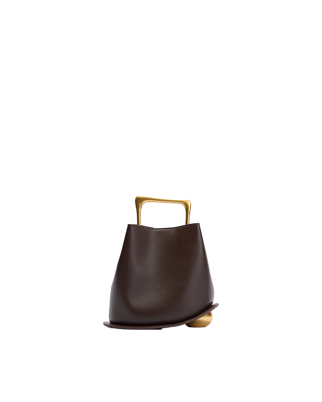 Harper Leather Handbag - Brown