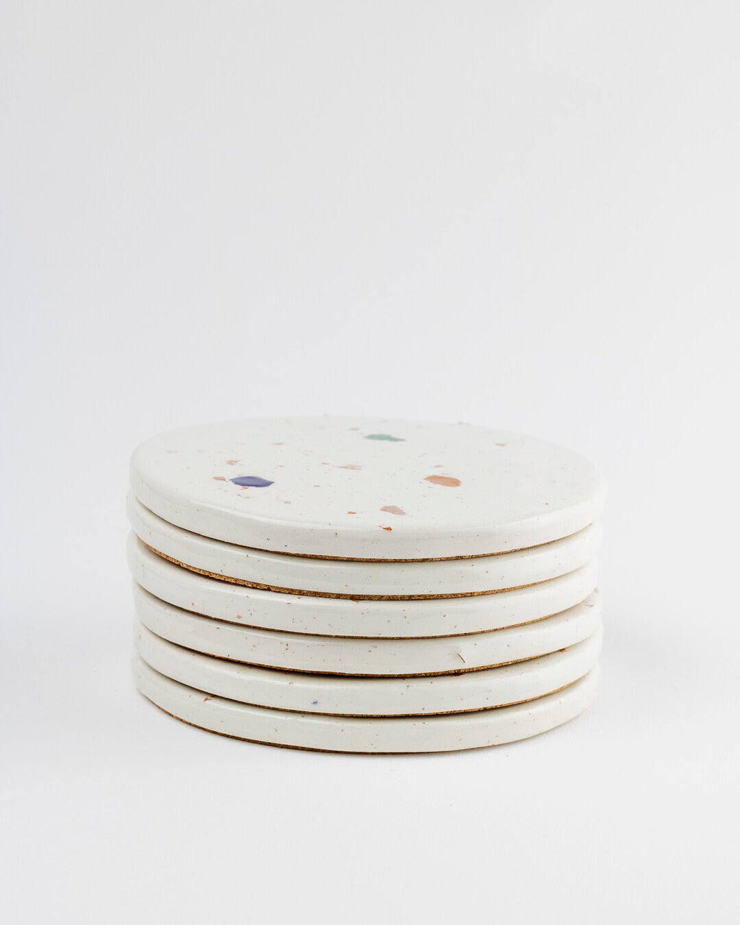 Handmade upcycled ceramic coasters - Claytical