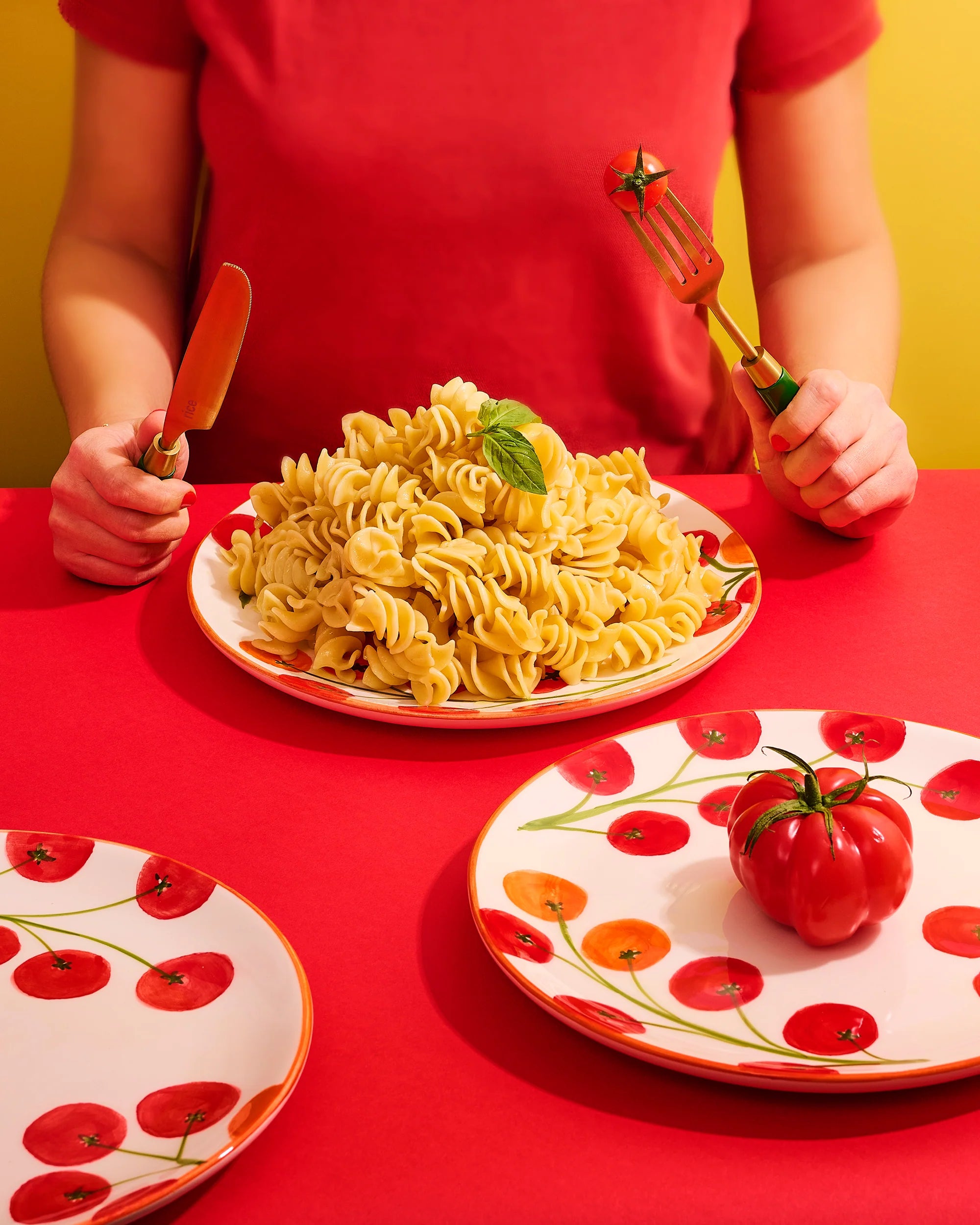 Tomato Large Dinner Plate - Set of 2