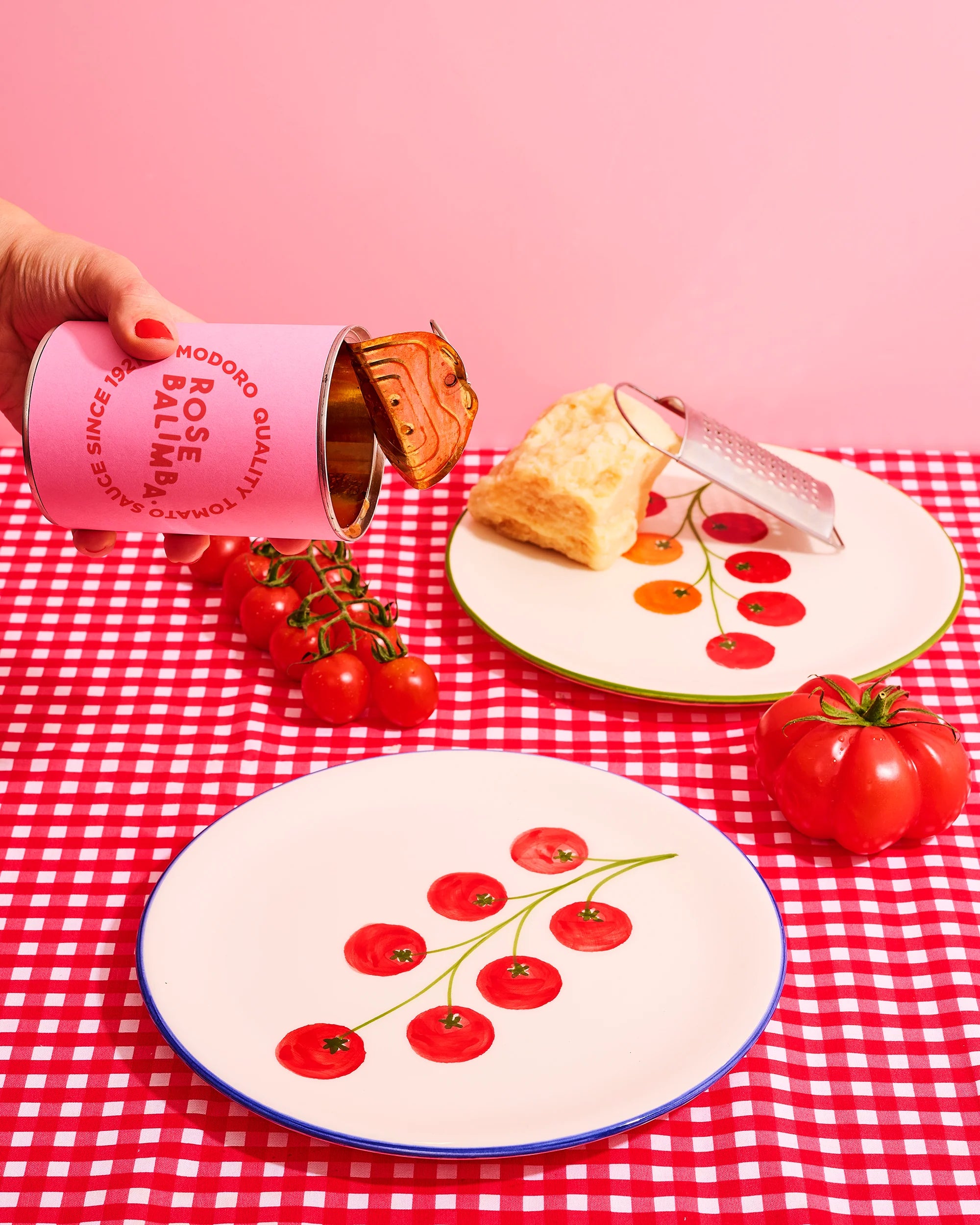 Small Tomato Plate - Set of 2