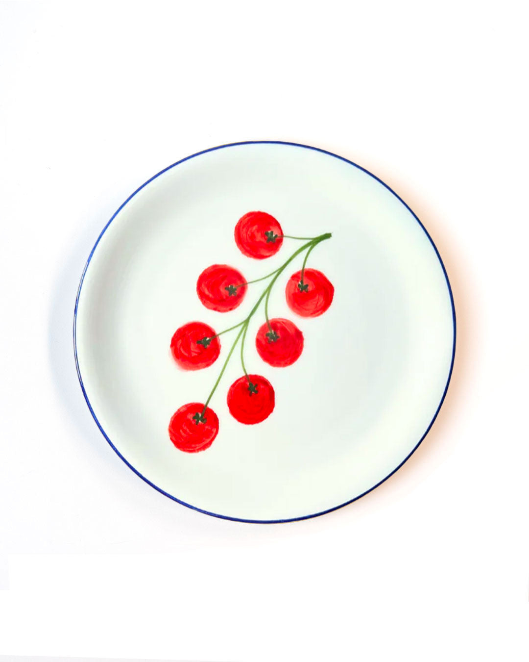 Small Tomato Plate - Set of 2