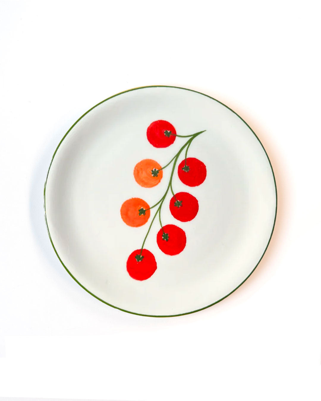 Small Tomato Plate - Set of 2