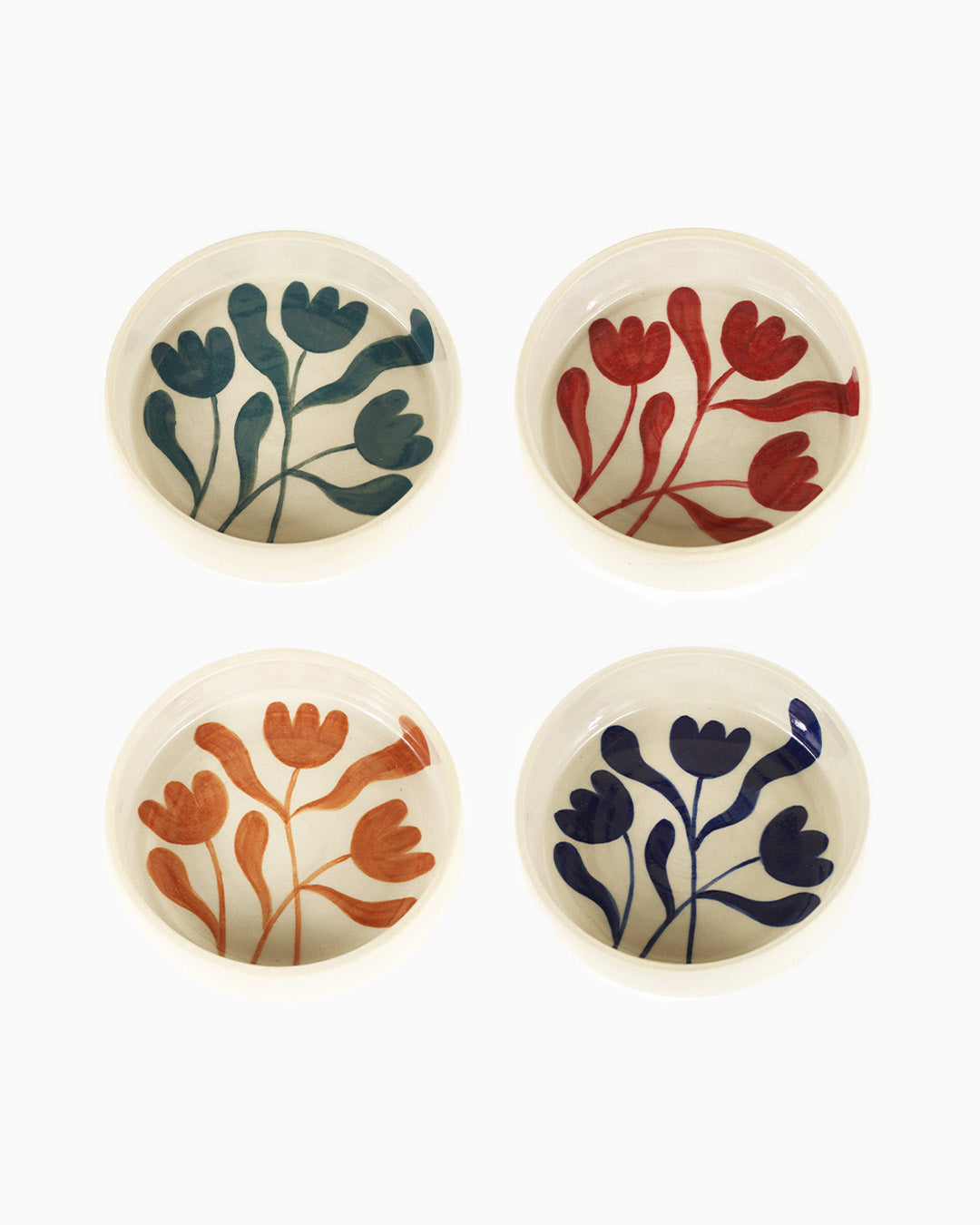 Tulips Deep Plate MIX - Set of 4