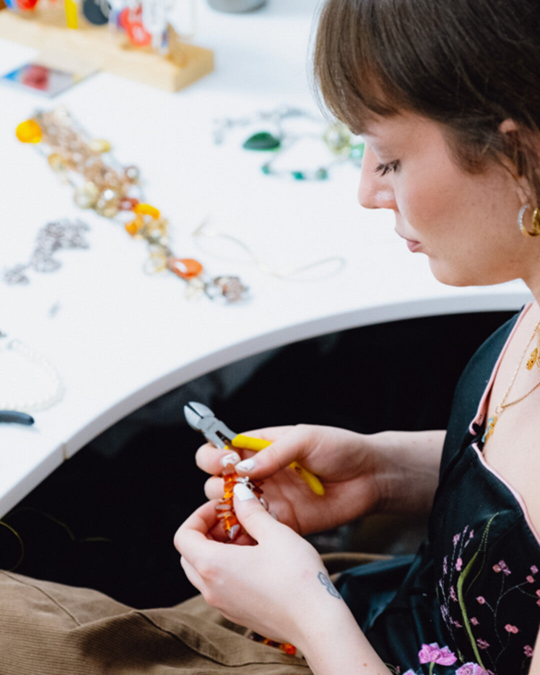 Upcycling Jewellery workshop with Therapy Berlin