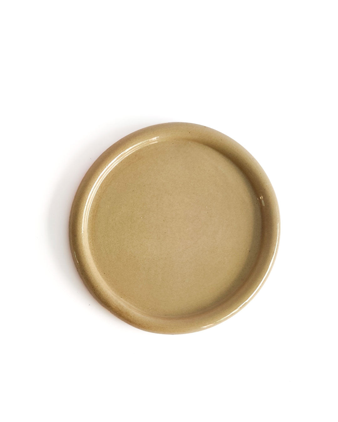 Hoop plate beige- Ursula Ceramica