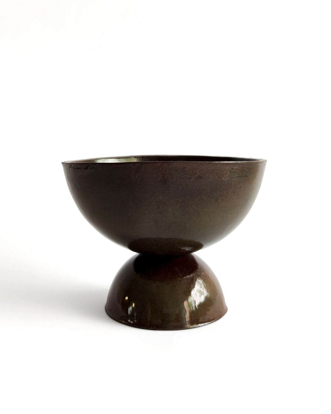 Hourglass Round Bowl