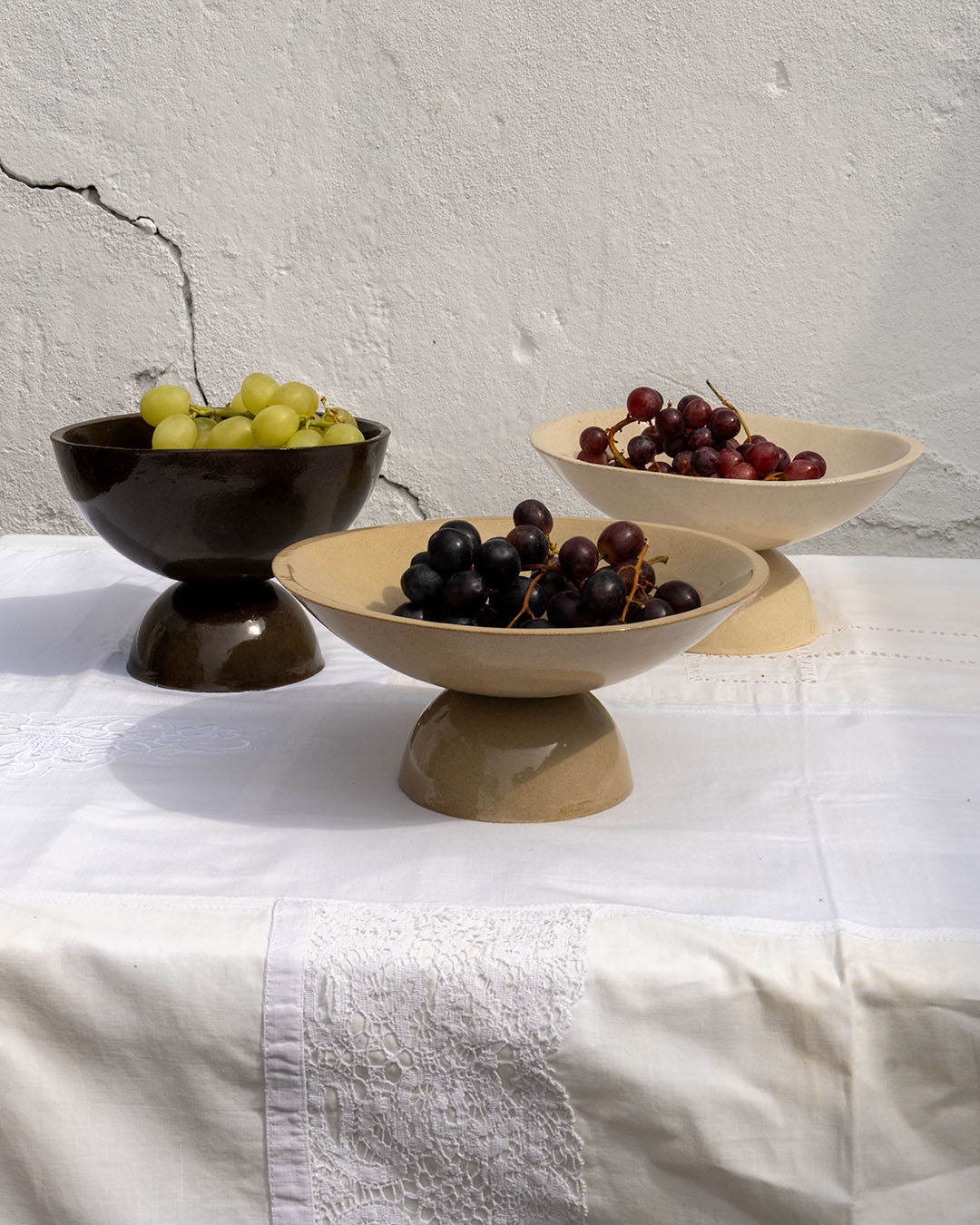 Hourglass Flat Bowl - Ursula Ceramica