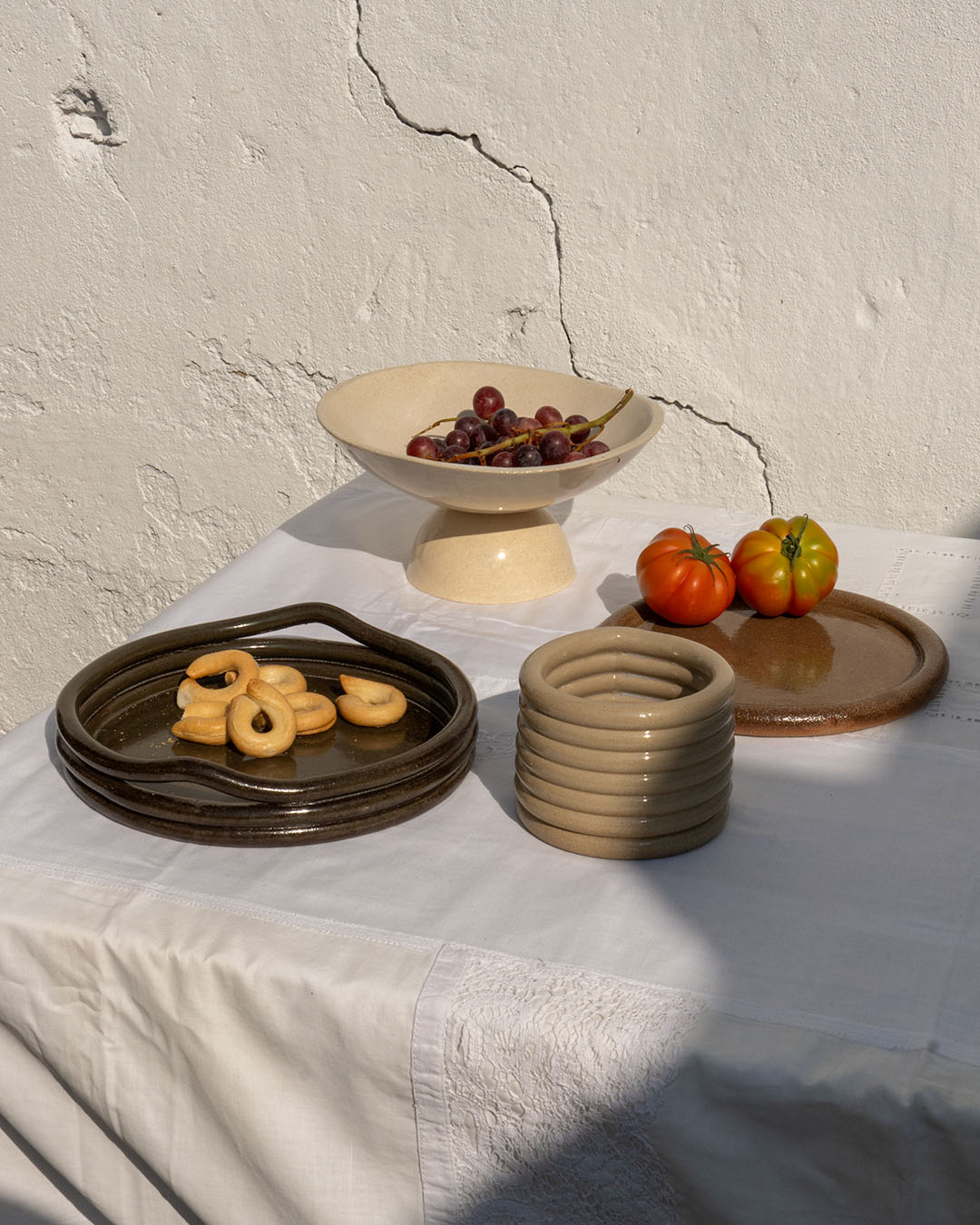 Hoop plate - Ursula Ceramica