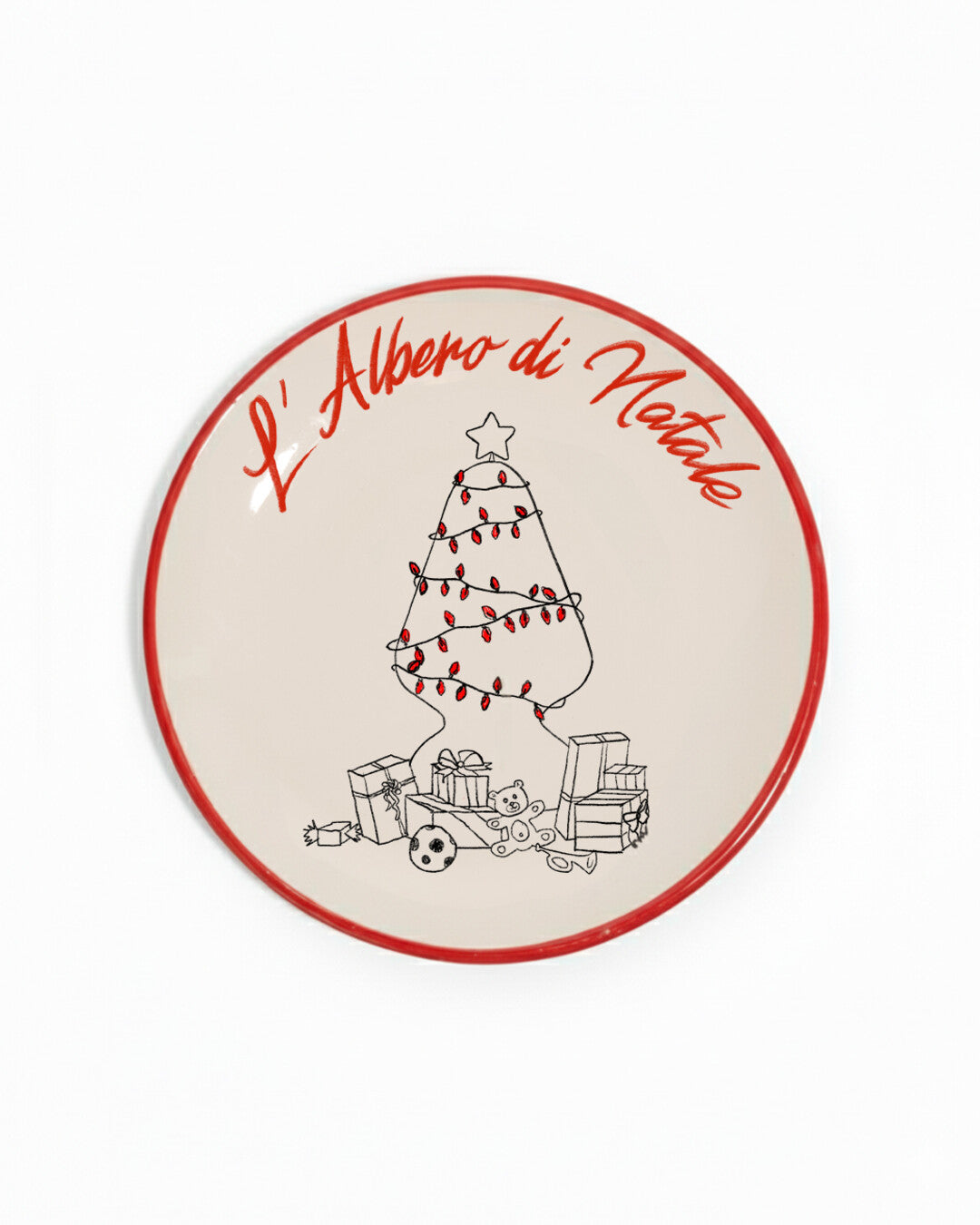 Albero di Natale plate