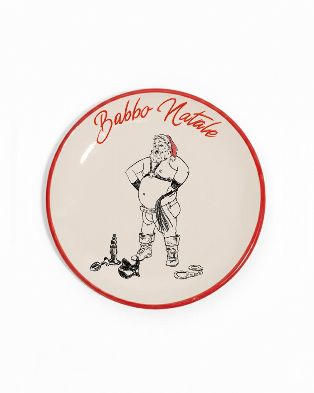Babbo Natale plate