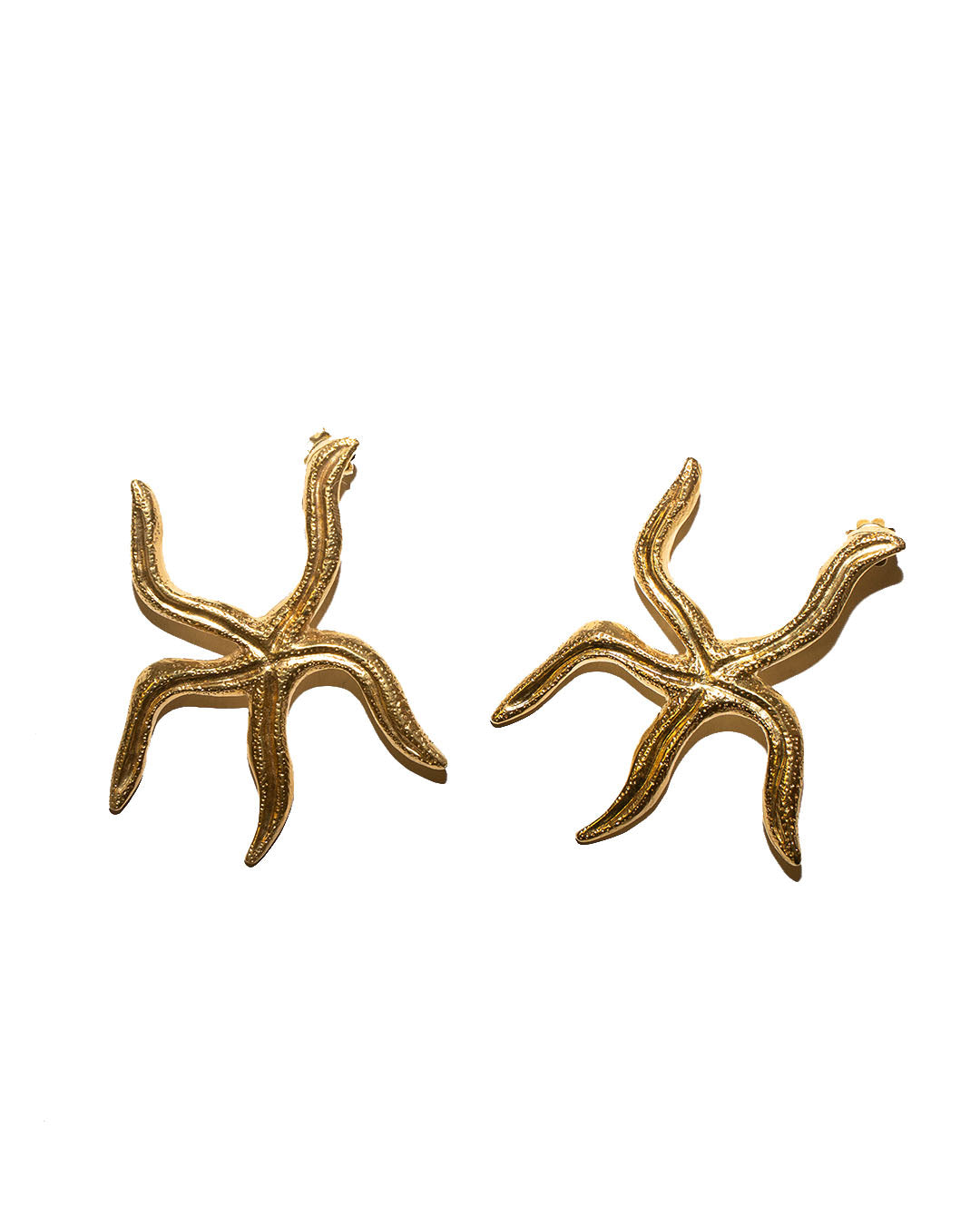 Handmade starfish earrings