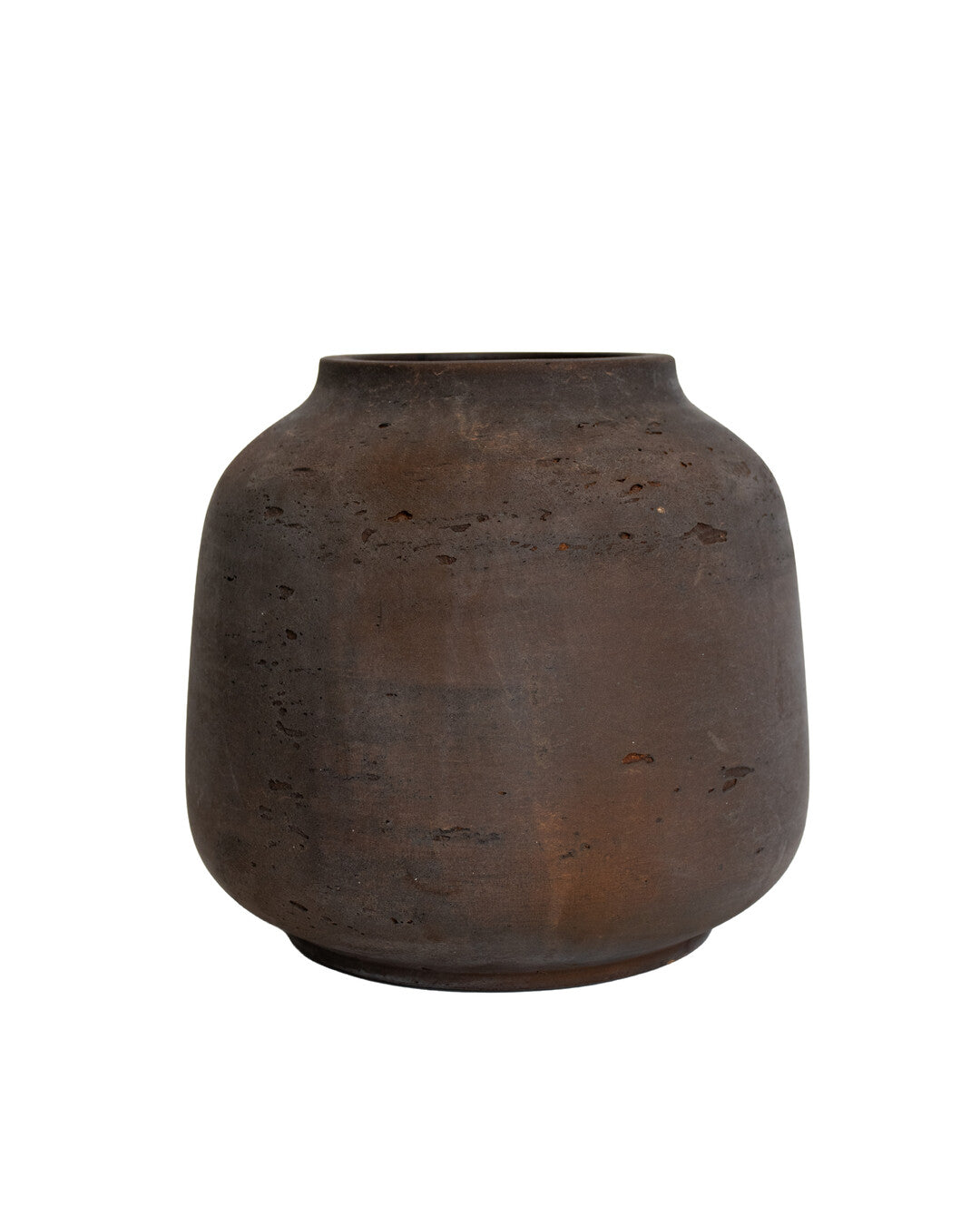 Concrete Vase	Medium - Brown