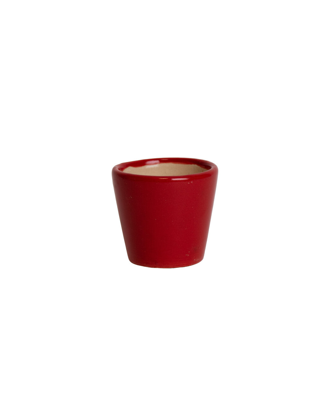 Tondo Vase	Small - Rosso