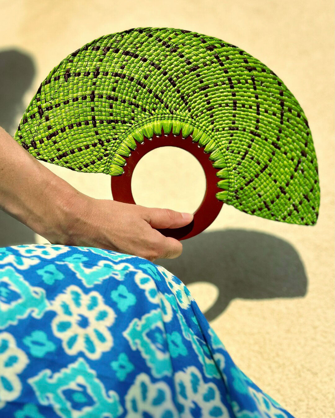 fan handmade artisan - Bambù artisanat