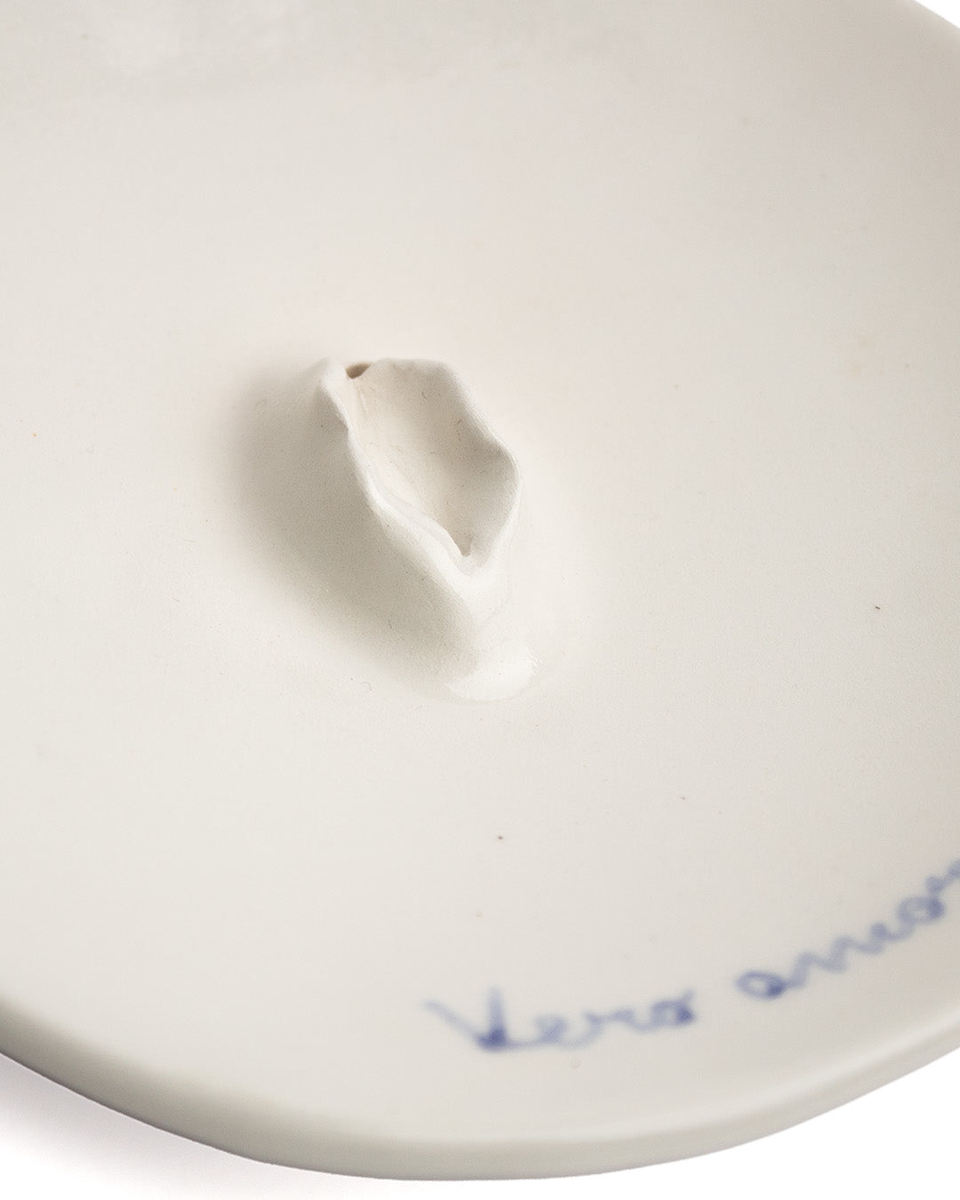 Vulva Small Plate and Incense Holder