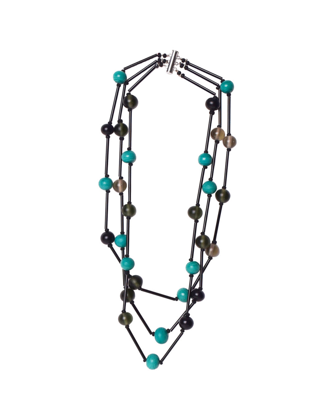 Pive Green Necklace