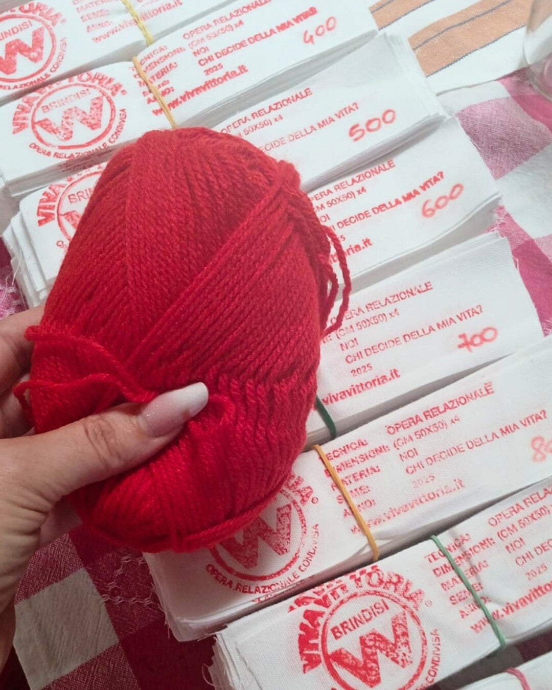 Viva Vittoria Mystery Blanket - say your NO to violence against women