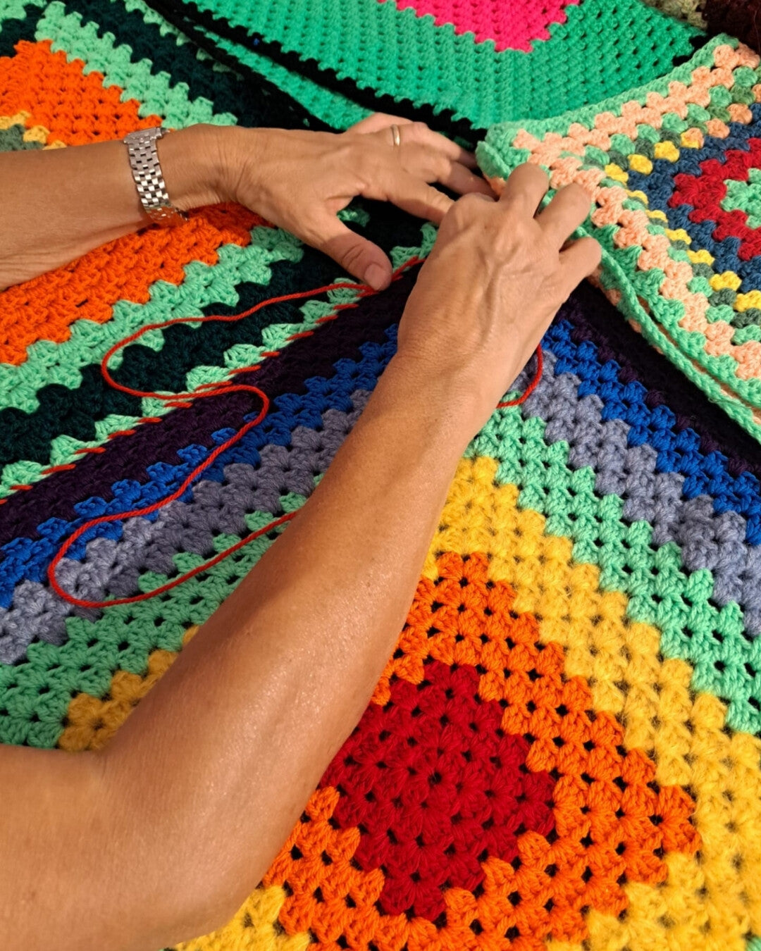 Viva Vittoria Mystery Blanket - say your NO to violence against women