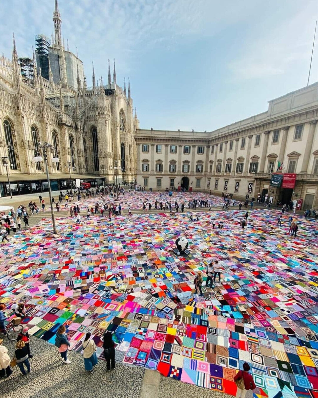 Viva Vittoria Mystery Blanket - say your NO to violence against women