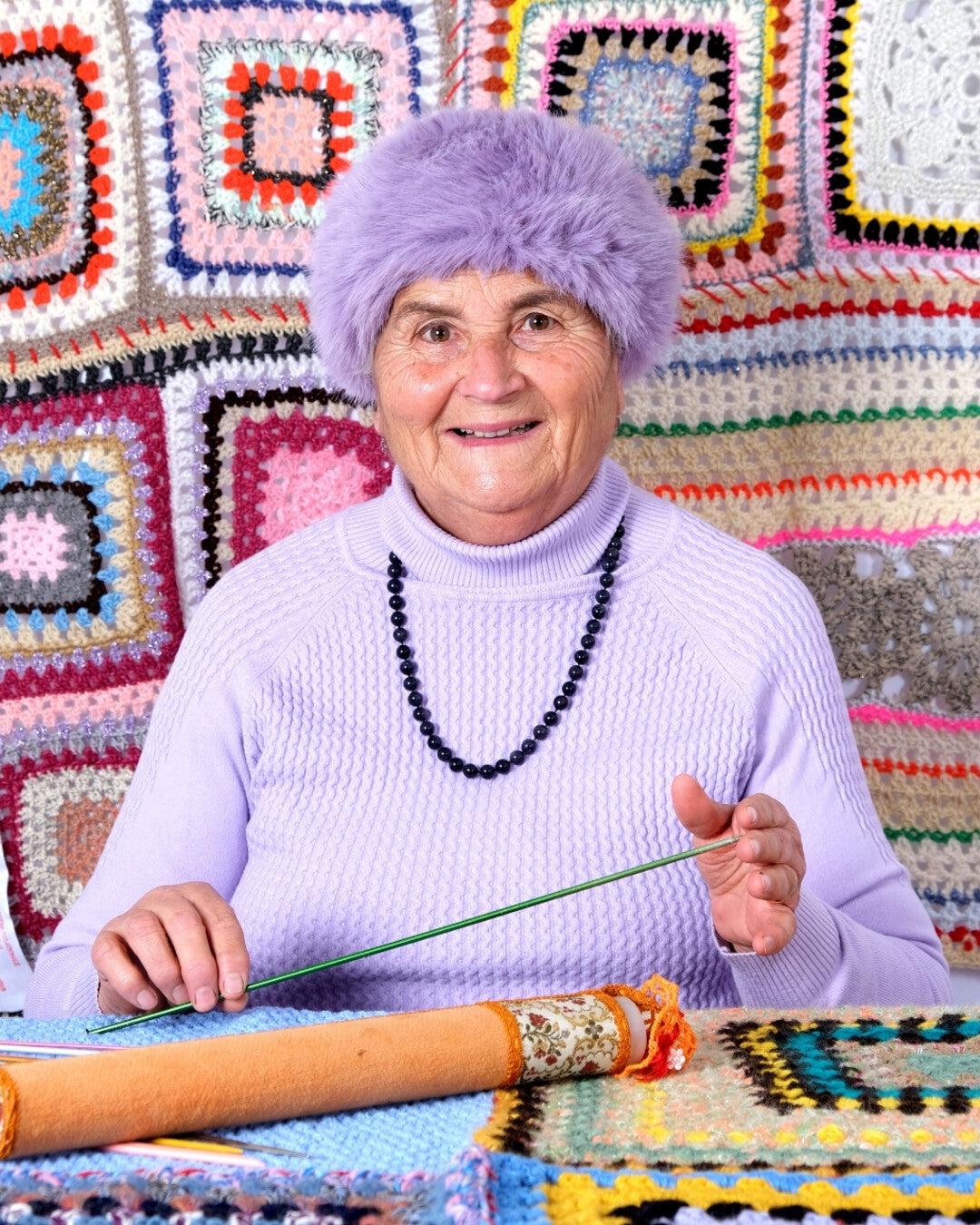 Viva Vittoria Mystery Blanket - say your NO to violence against women