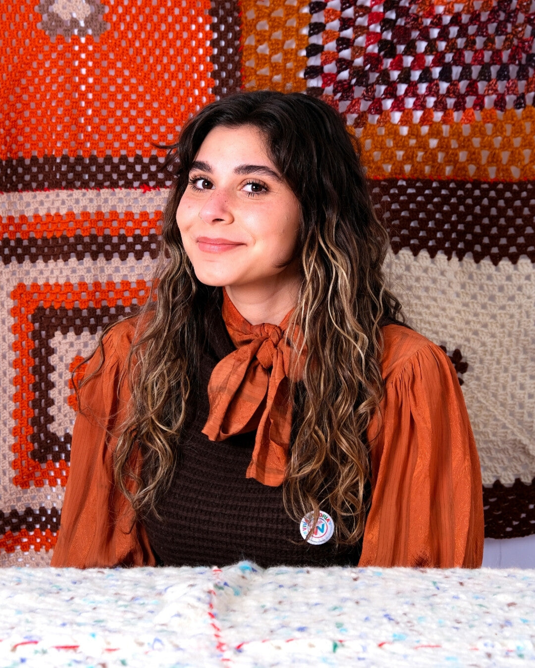 Viva Vittoria Mystery Blanket - say your NO to violence against women