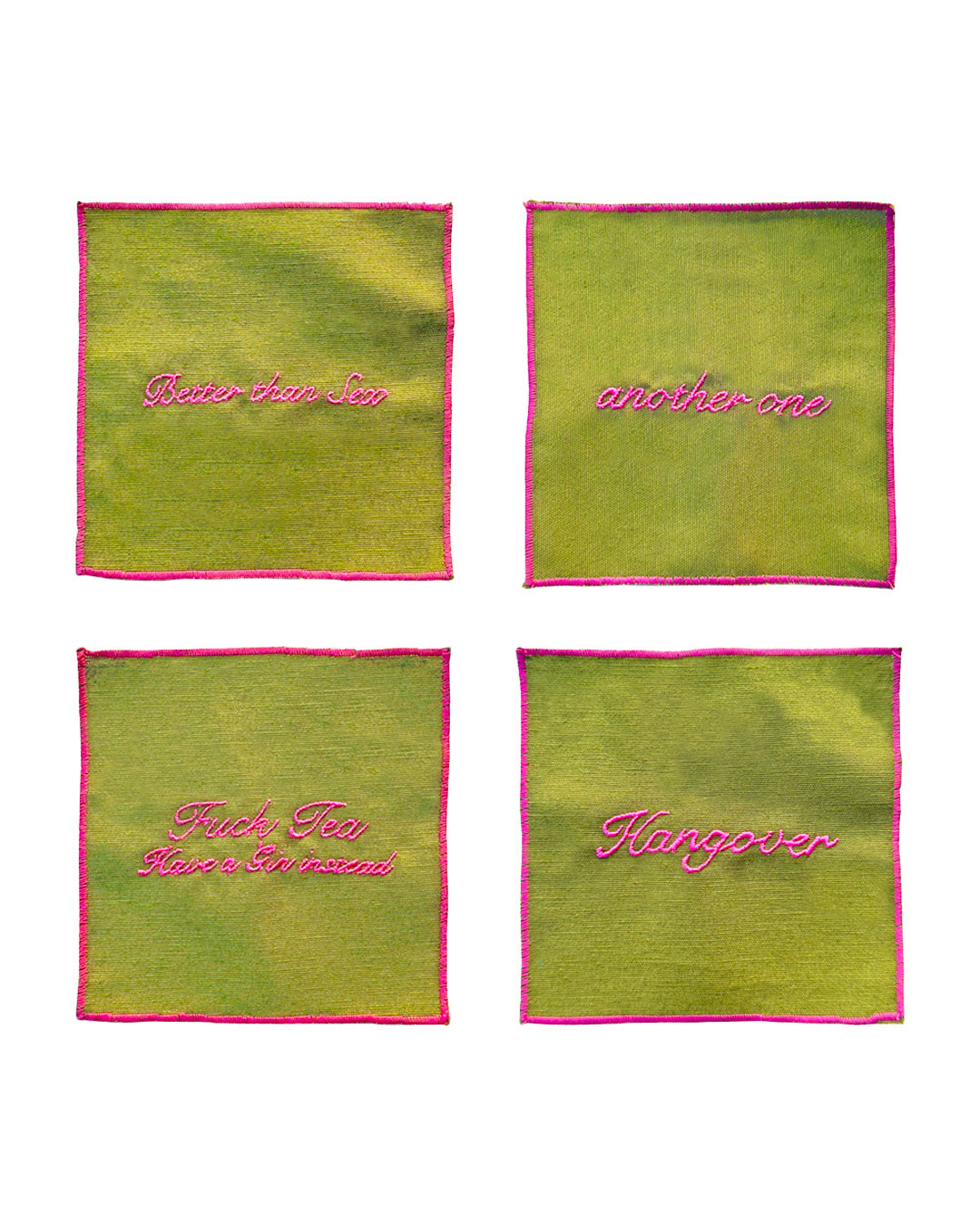 Set of 4 Cocktail Napkins