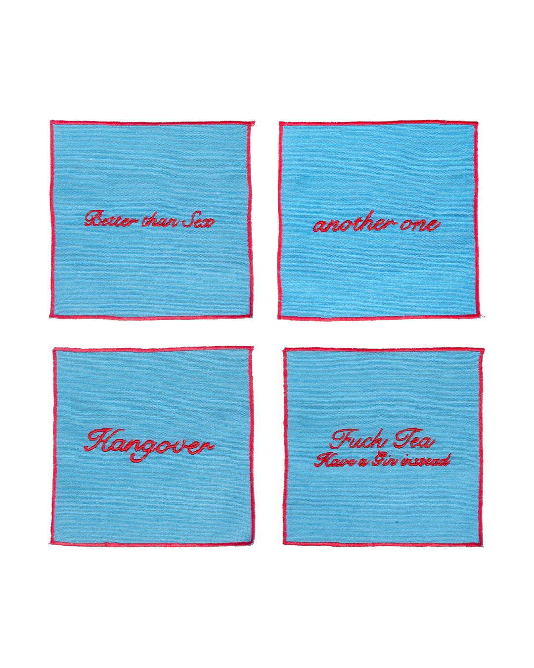 Set of 4 Cocktail Napkins