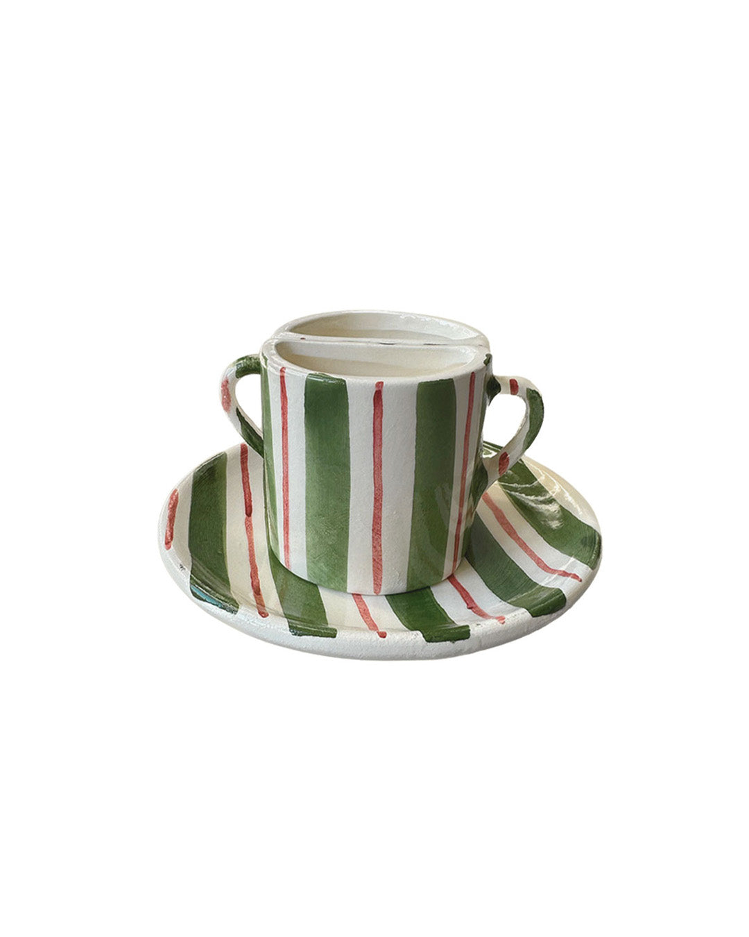 Tete a tete Coffee Cup Set Striped