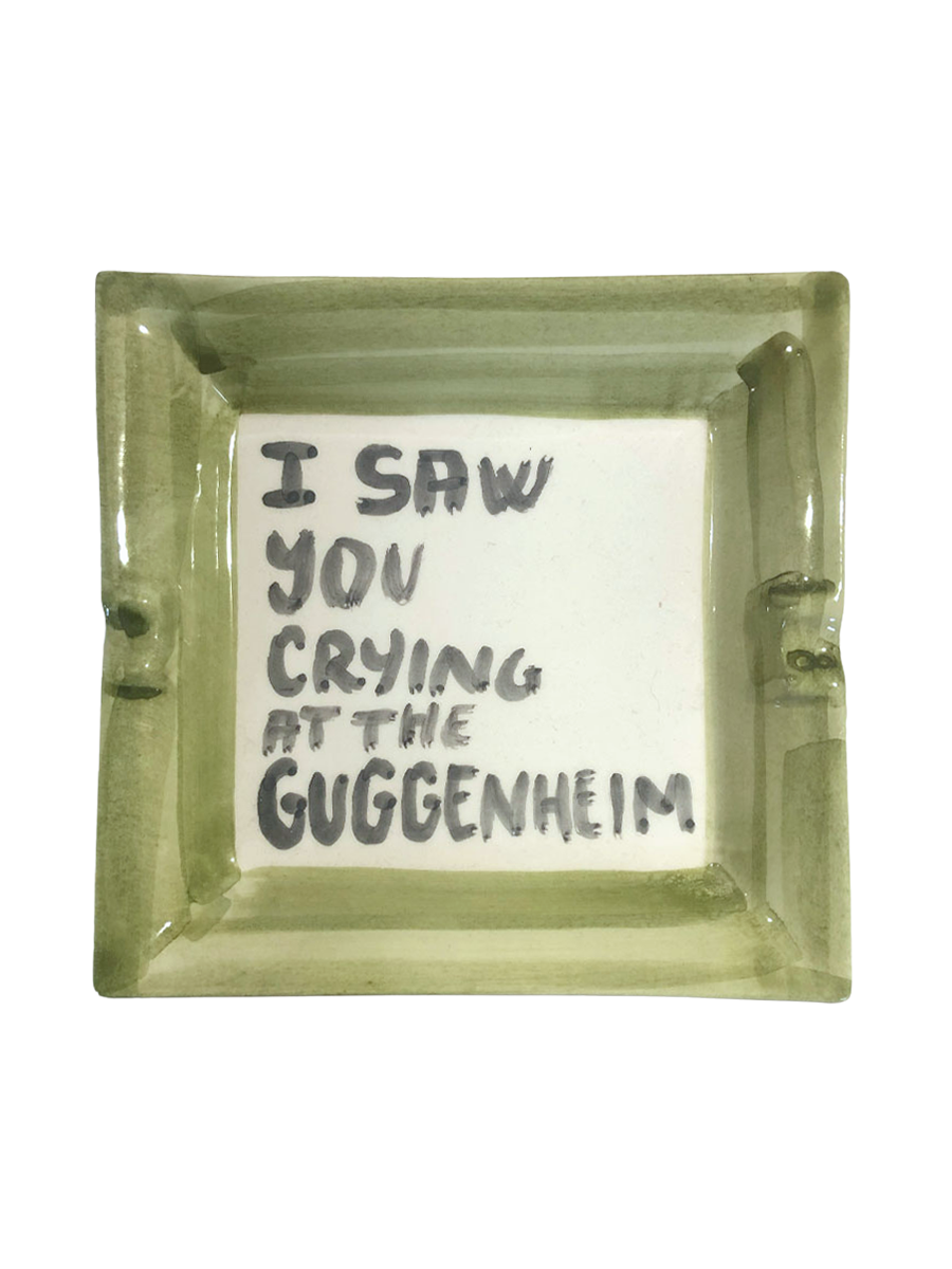 “I Saw You Crying at The Guggenheim” catchall