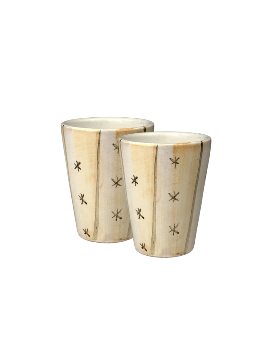 "Stars" Shot Glasses - Set of 2