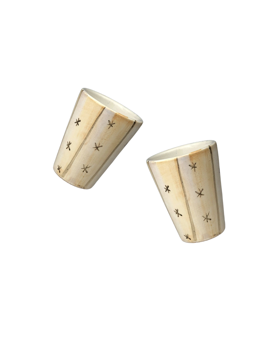 "Stars" Shot Glasses - Set of 2