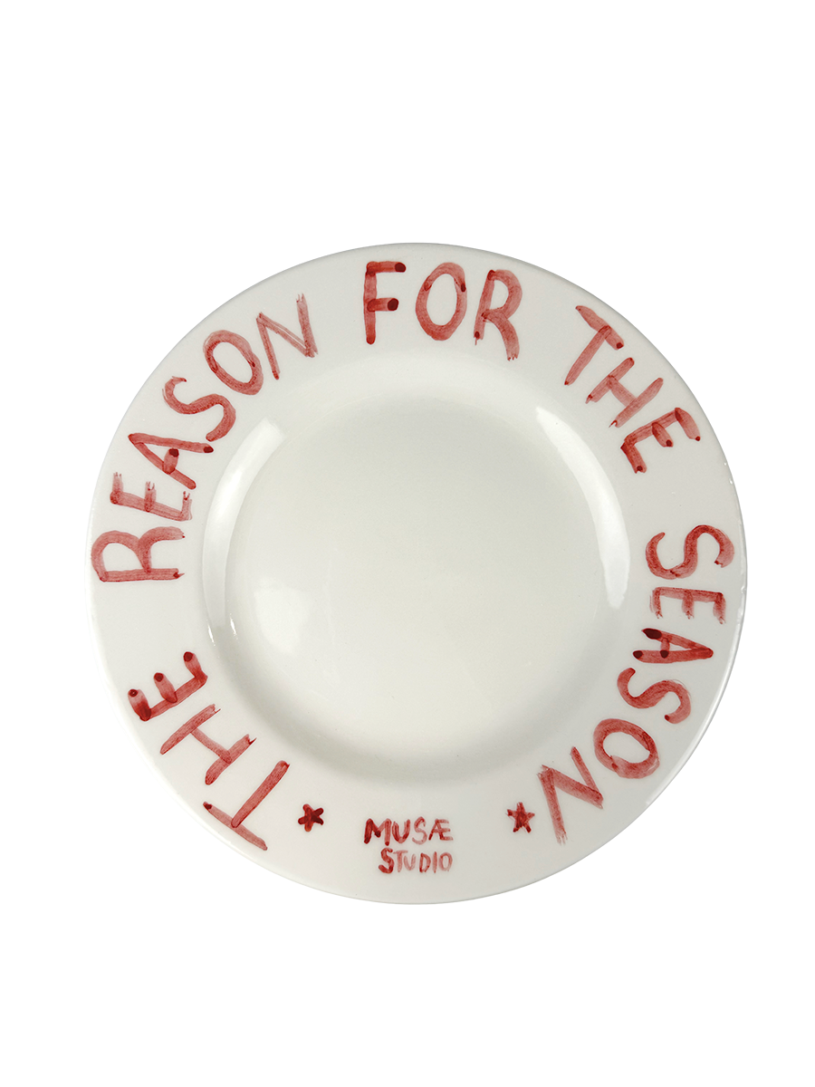 “THE REASON FOR THE SEASON” Dinner Plate 23 cm