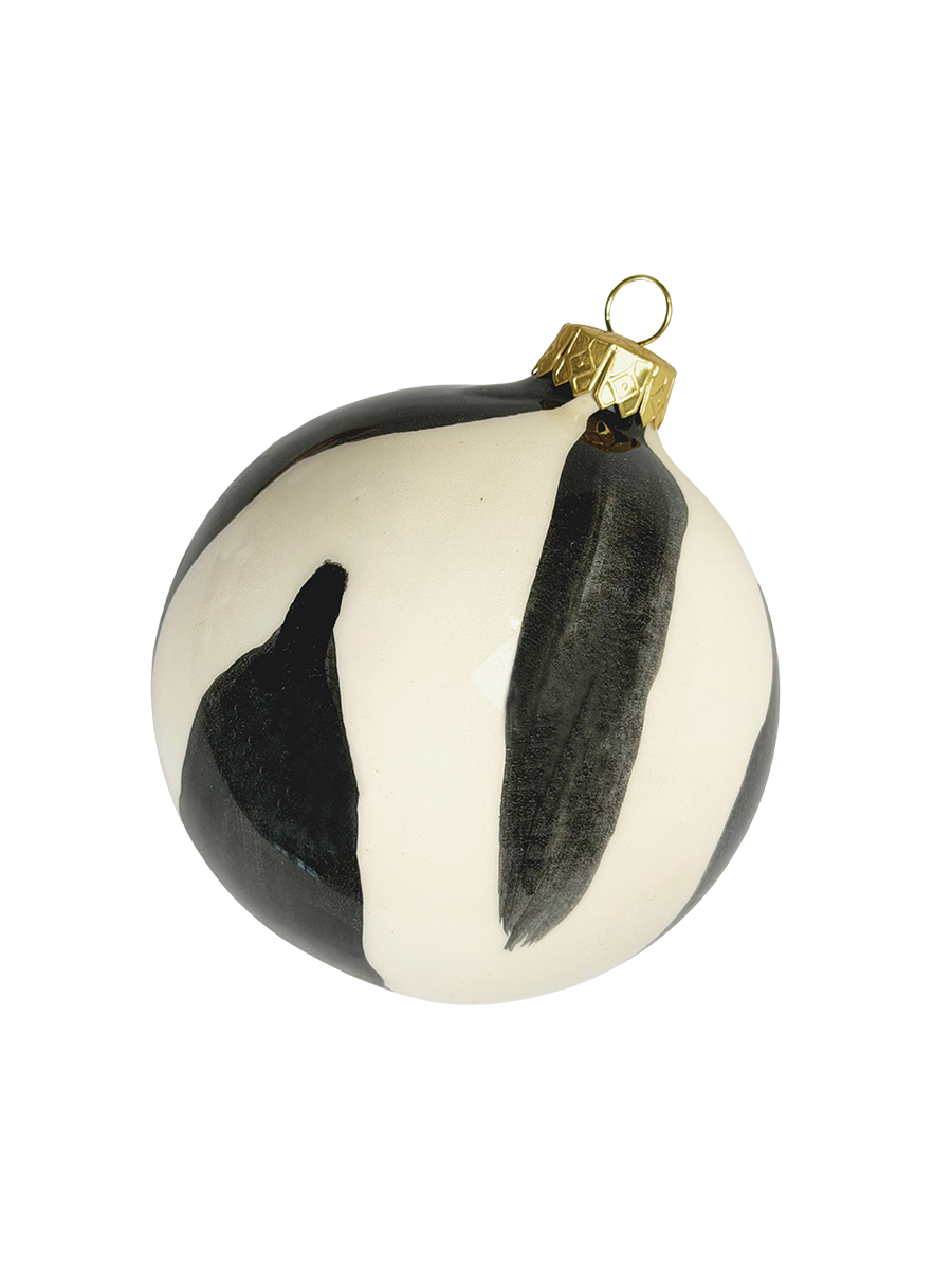 Christmas balls Zebra
