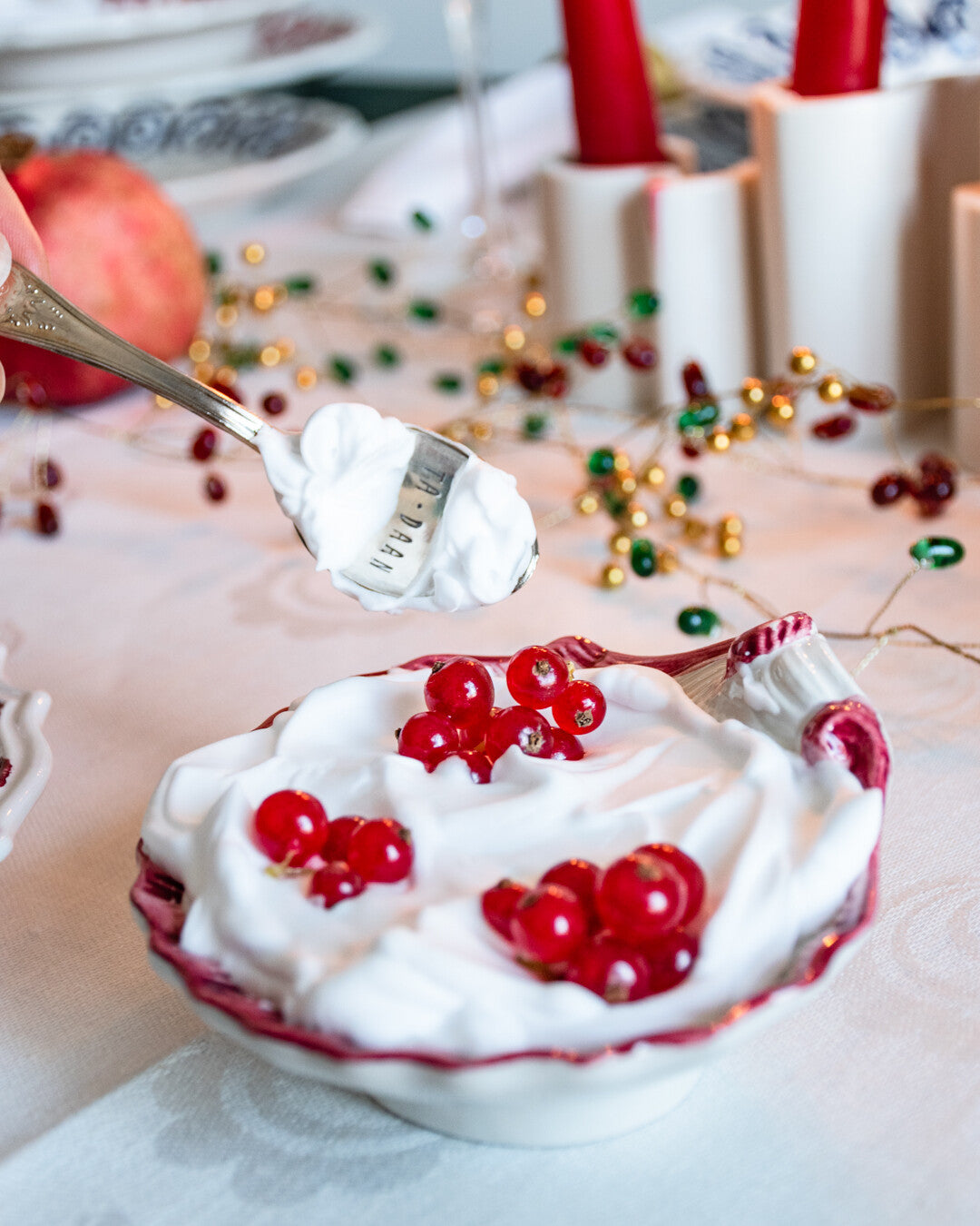 Ceramic Seashell salt cellar