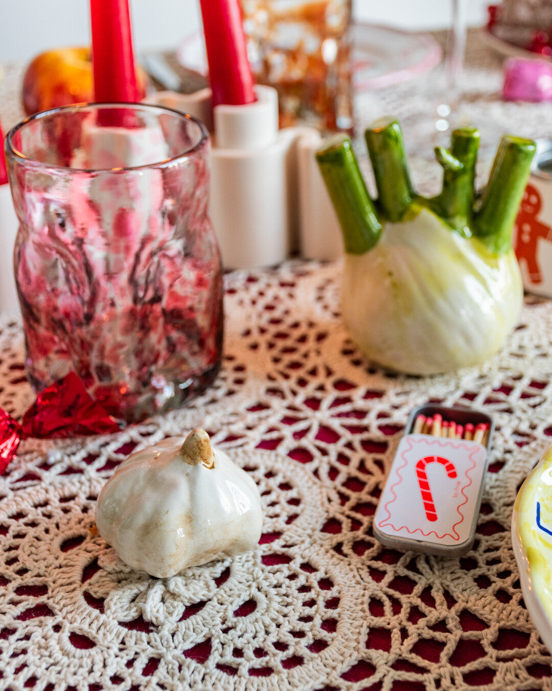 Garlic - Decorative ceramic vegetable
