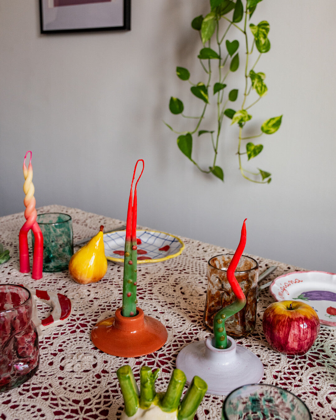 Pear - Decorative ceramic fruit
