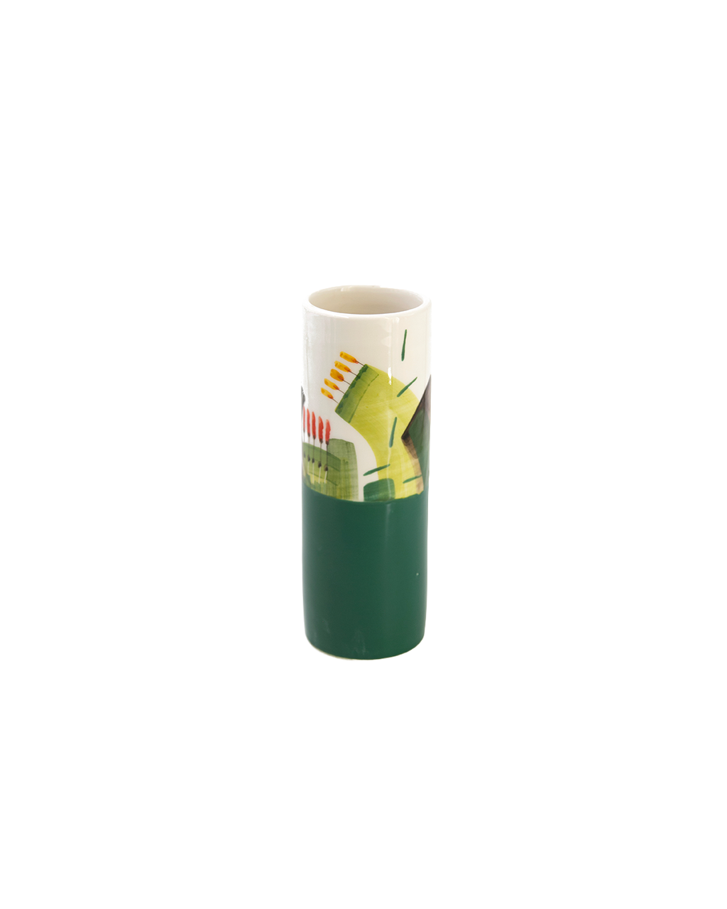 Orizon green Monolith Vase - Martina Zena ZeNA