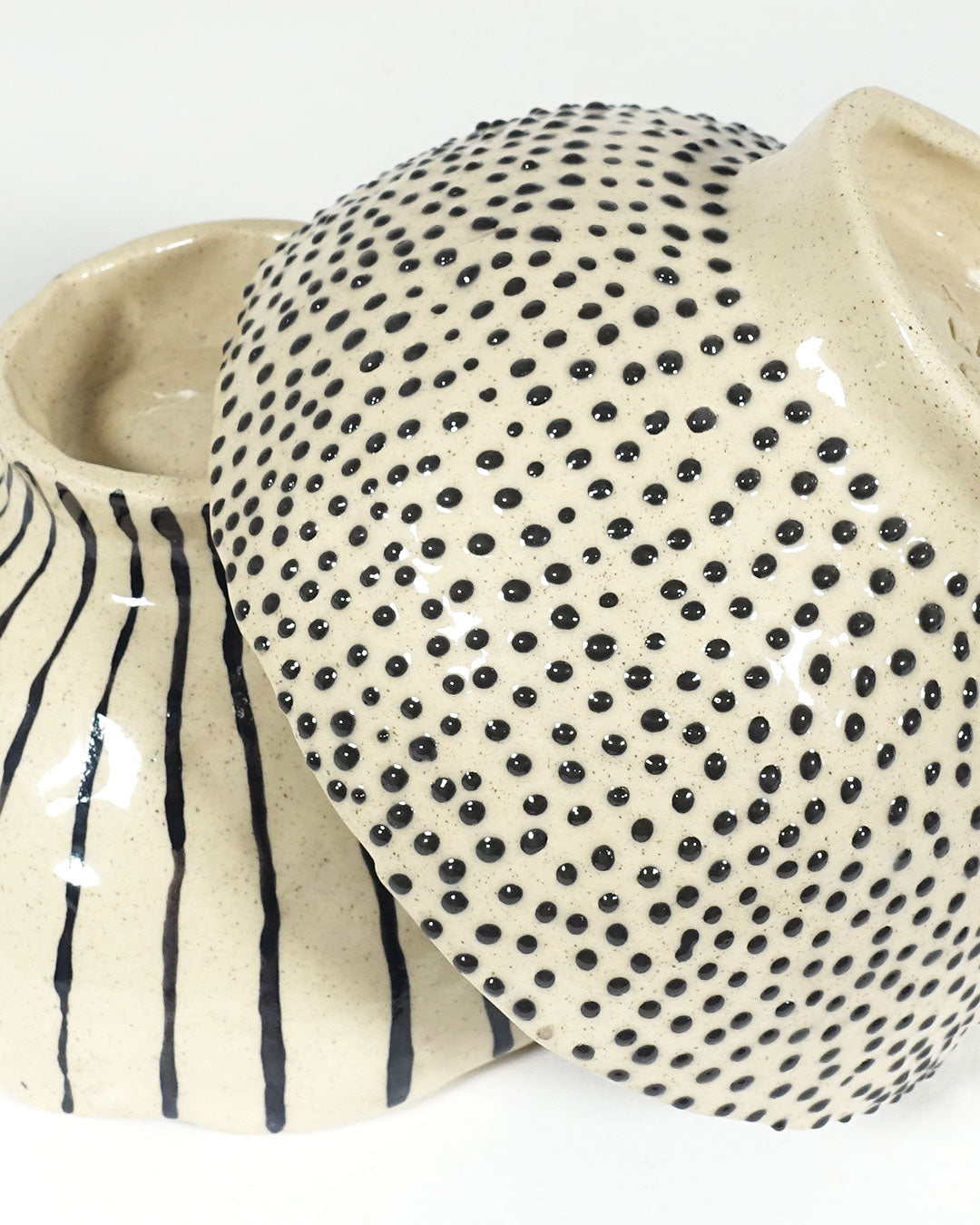 Irregular bowls mix pottery Alice Del Ferraro