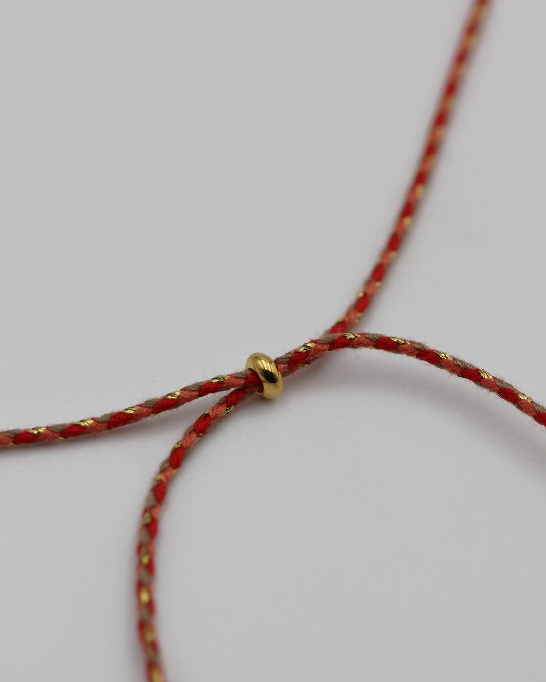 "Fight" Cord Necklace