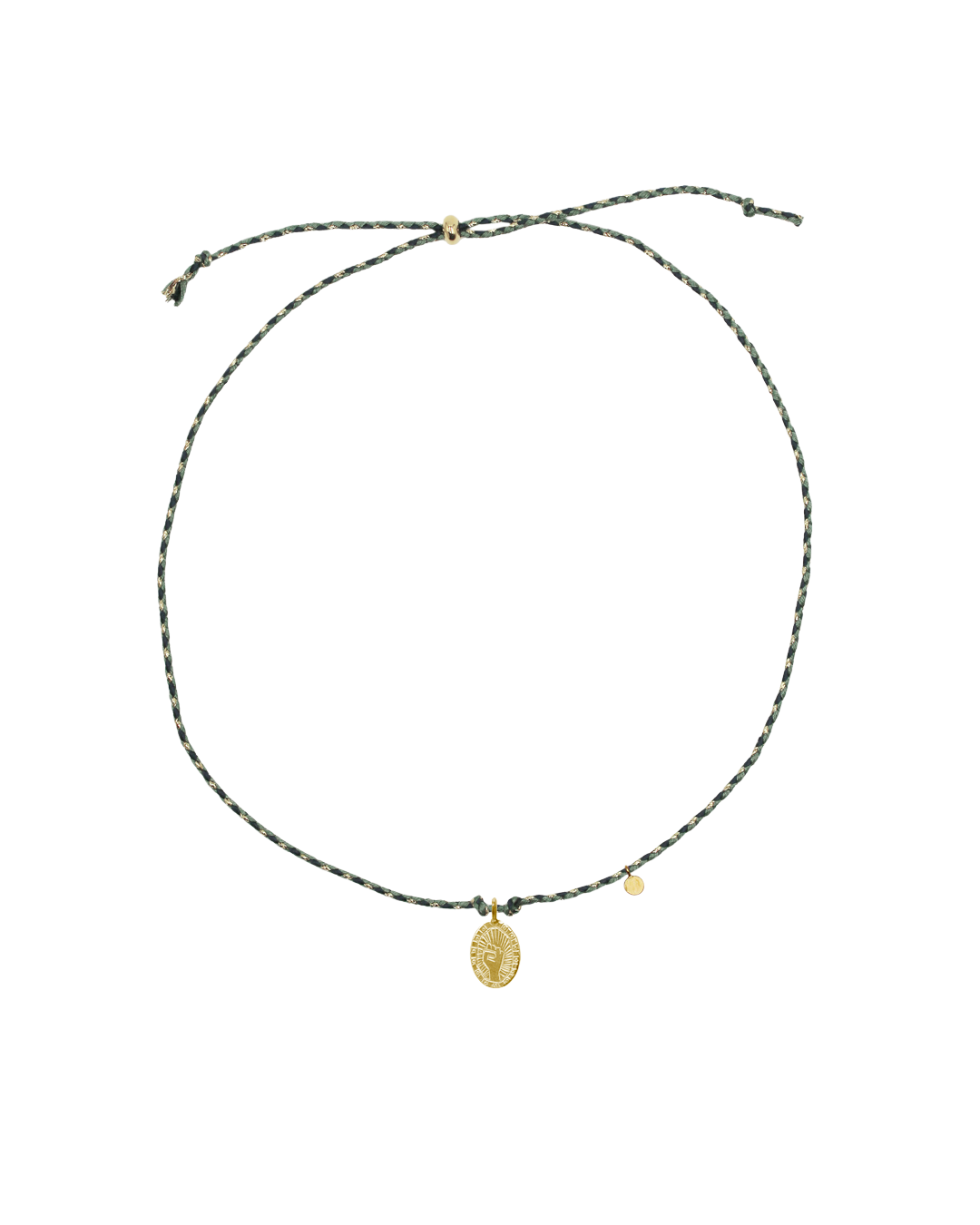 "Fist" Cord Necklace