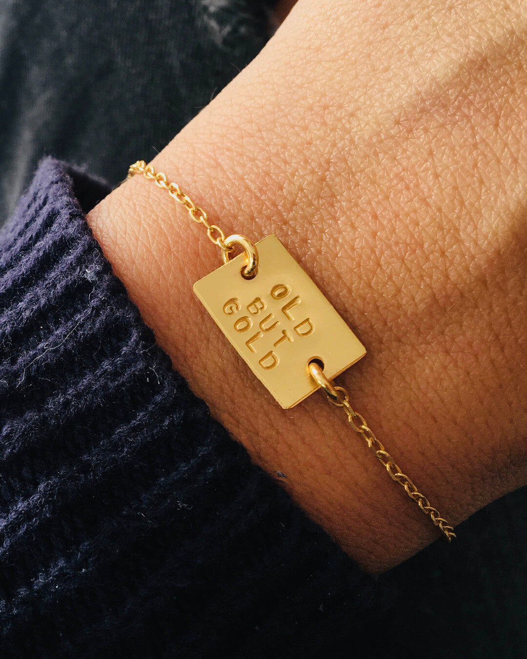 "Old but gold" bracelet
