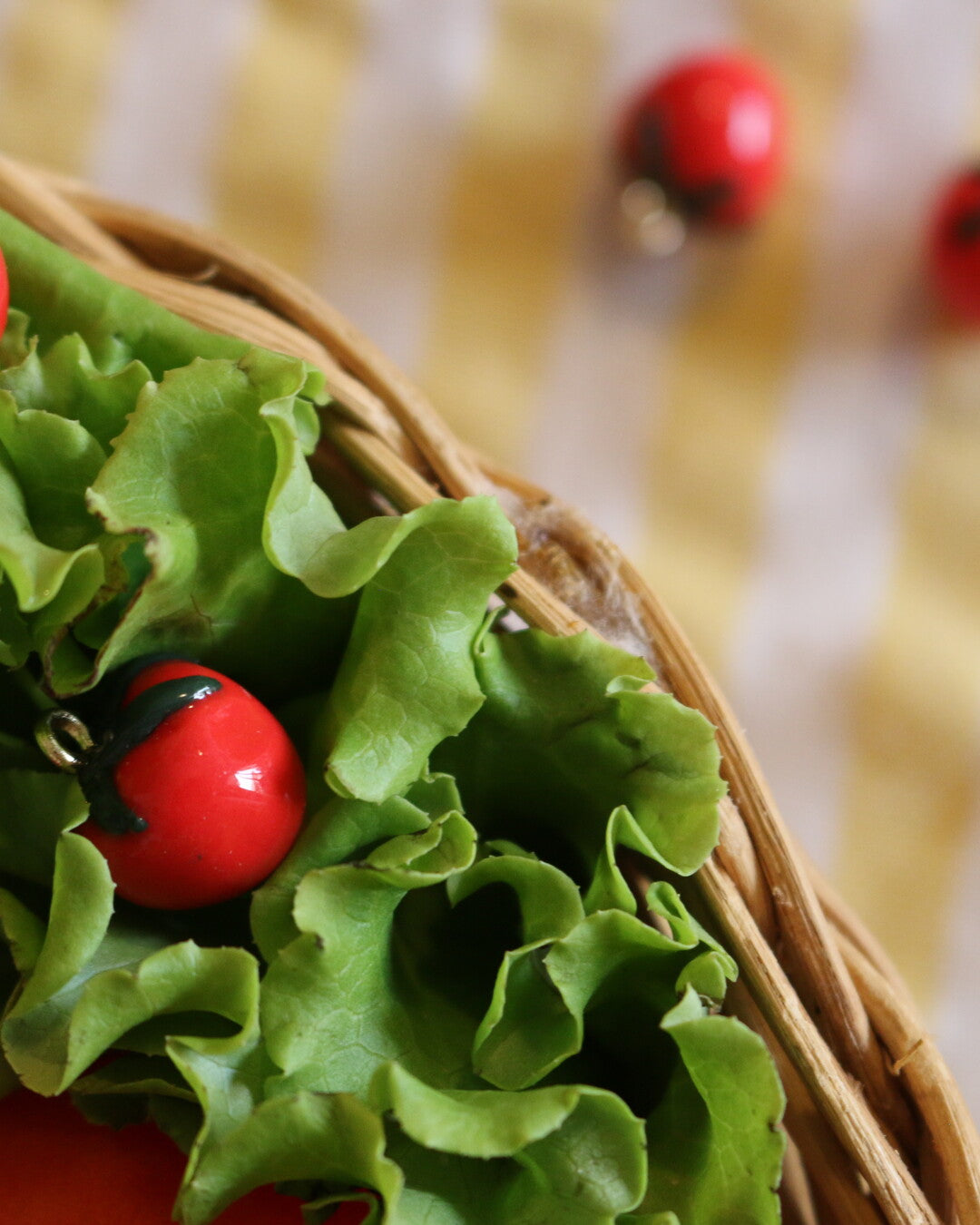 Tomato Charm Necklace