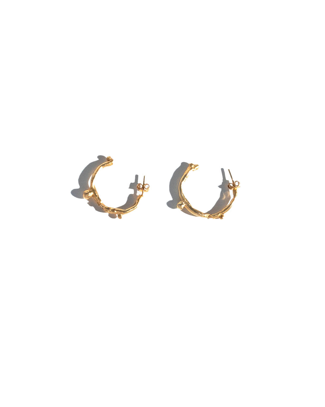 Handmade hoop earrings - Beatriz Jardinha