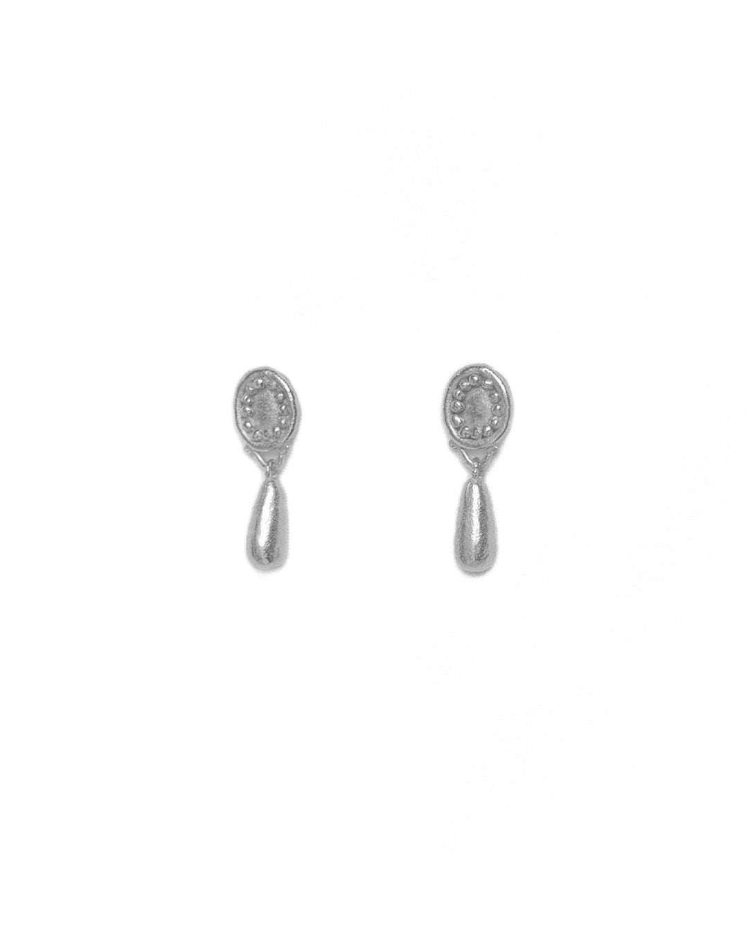 Lágrimas P1 earrings silver Brot Jewellery