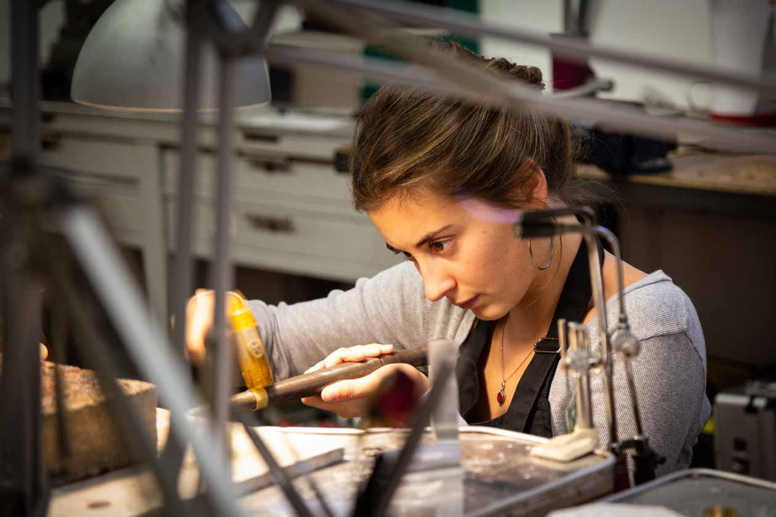 Backstein - Bäckerei Für Zeitgenössisches Brot Lágrimas C3 necklace - Brot Jewellery