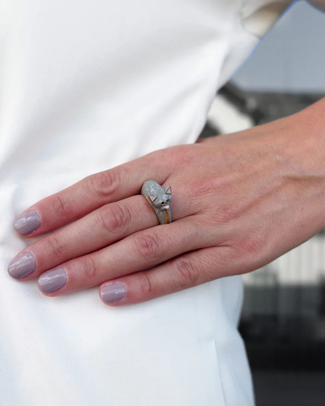 Carla Persiano Cat Ring