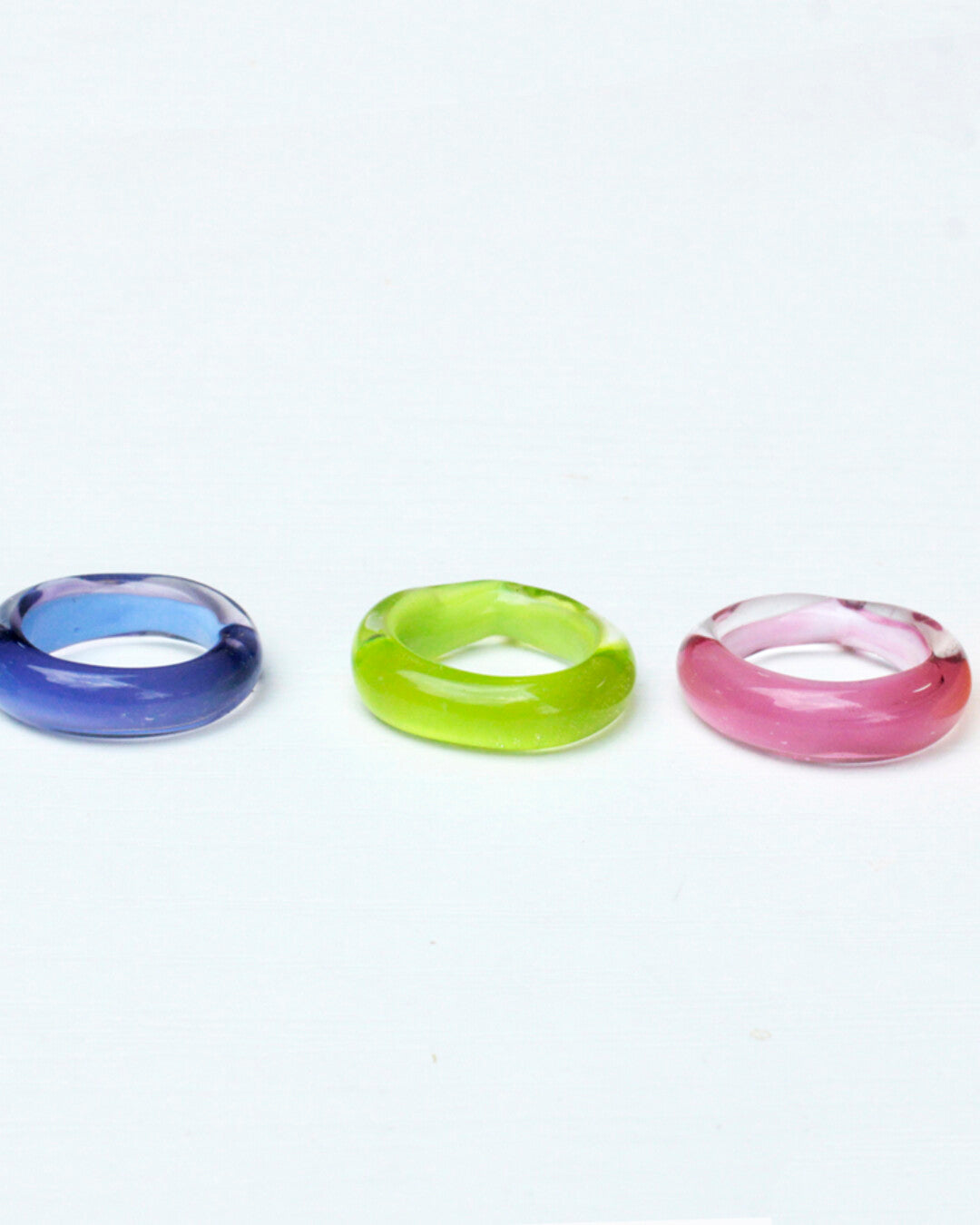 Confetti small band ring
