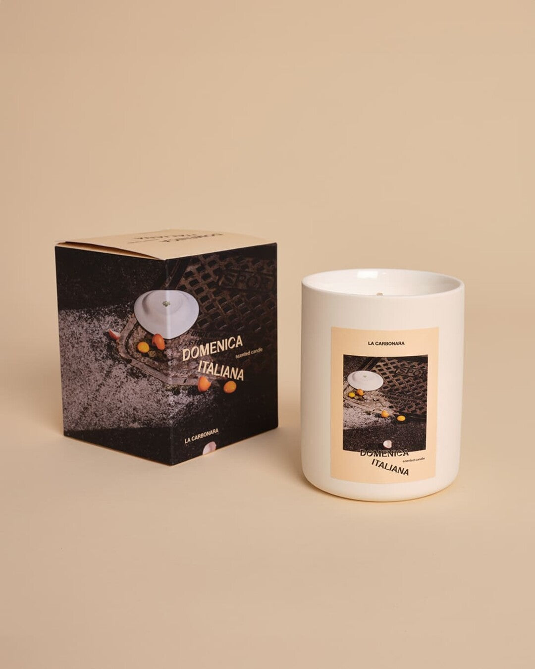 Carbonara candle italy - Domenica italiana