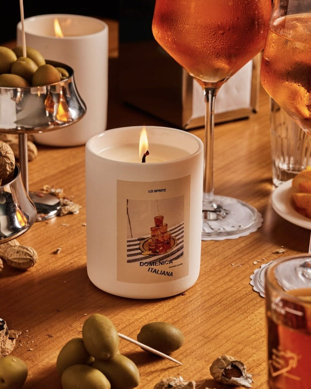 Spritz candle italy - Domenica italiana